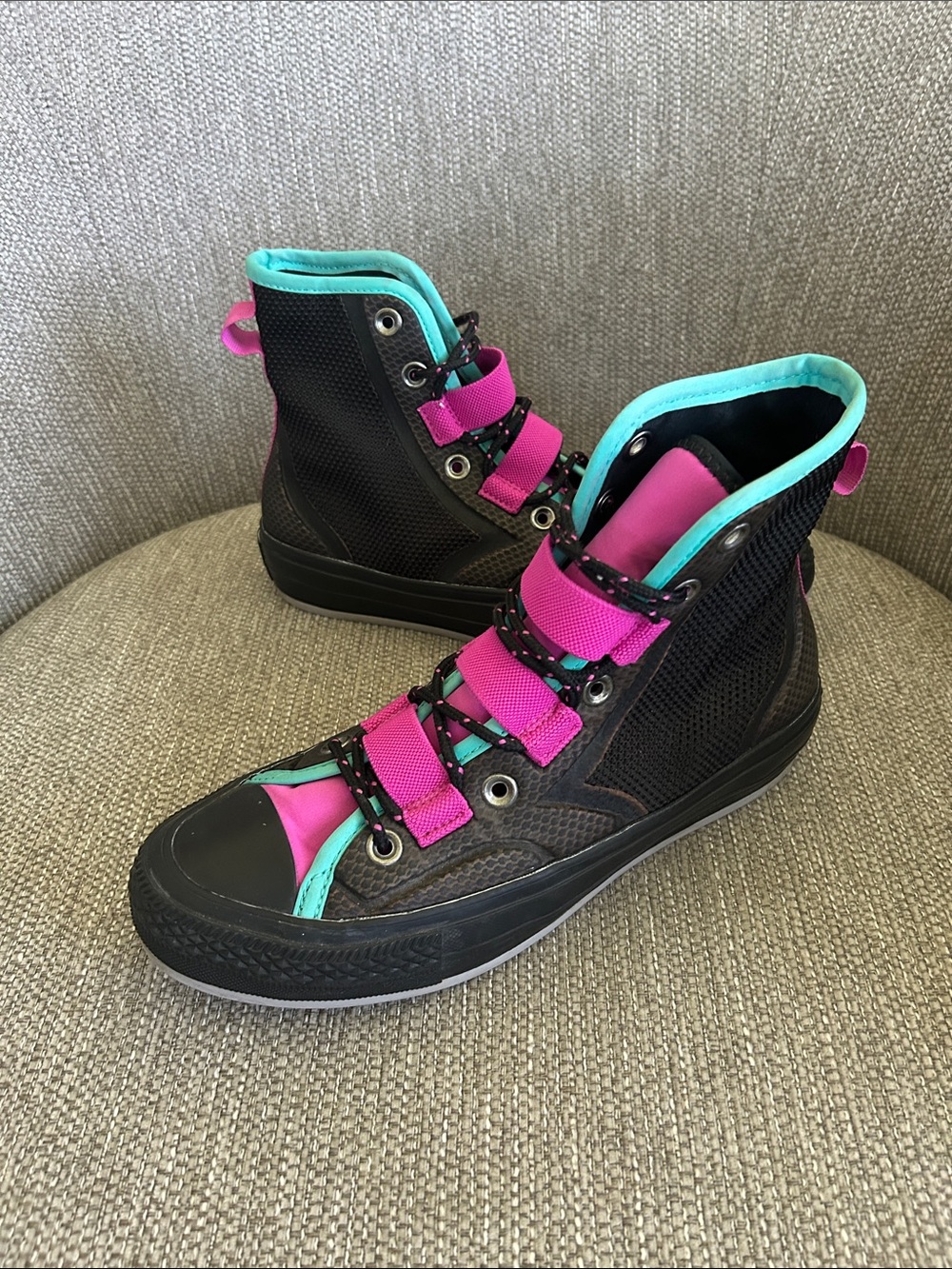 Converse Chuck 70 Tech Hiker High GS Black Hyper Magenta
